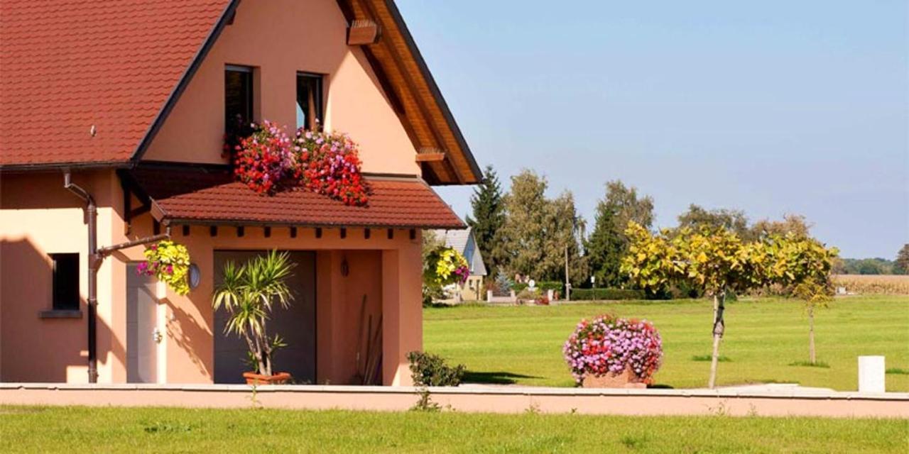 Maison Accueillante A Ebersheim Avec Vue Sur Les Montagnes Kültér fotó