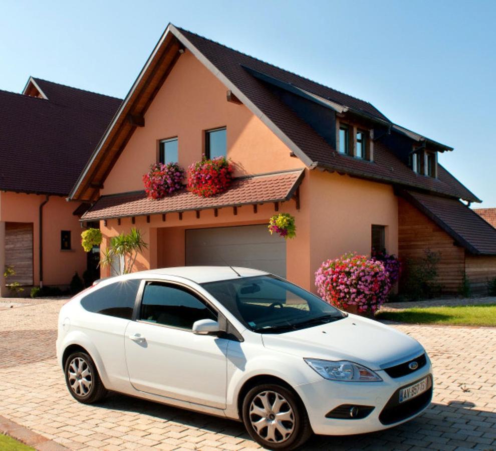 Maison Accueillante A Ebersheim Avec Vue Sur Les Montagnes Kültér fotó